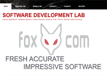 Tablet Screenshot of foxcom.eu